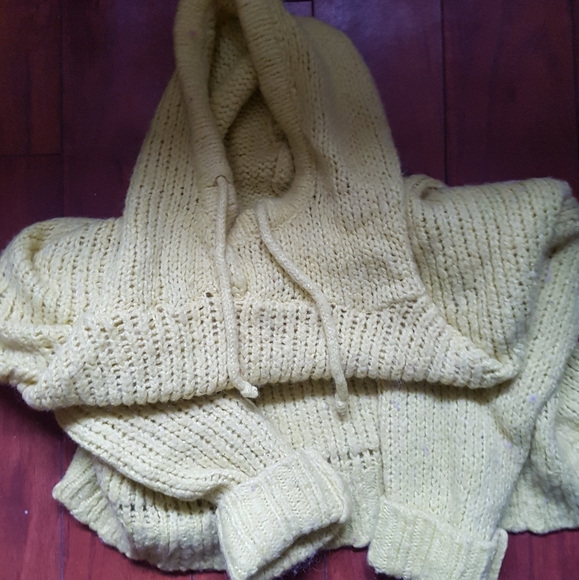 Neon Green Oversized Zara Pullover Sweater - Picture 4 of 4